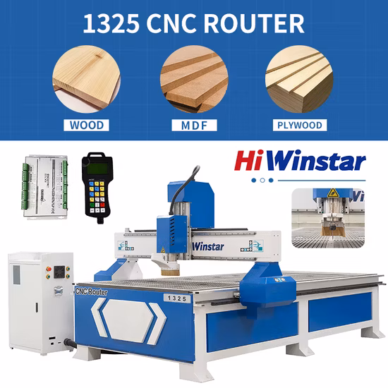 木工工場 3D ドア家具キャビネット木製アクリル MDF 合板彫刻切断彫刻フライスルーターマシン 1325 CNC ルーター